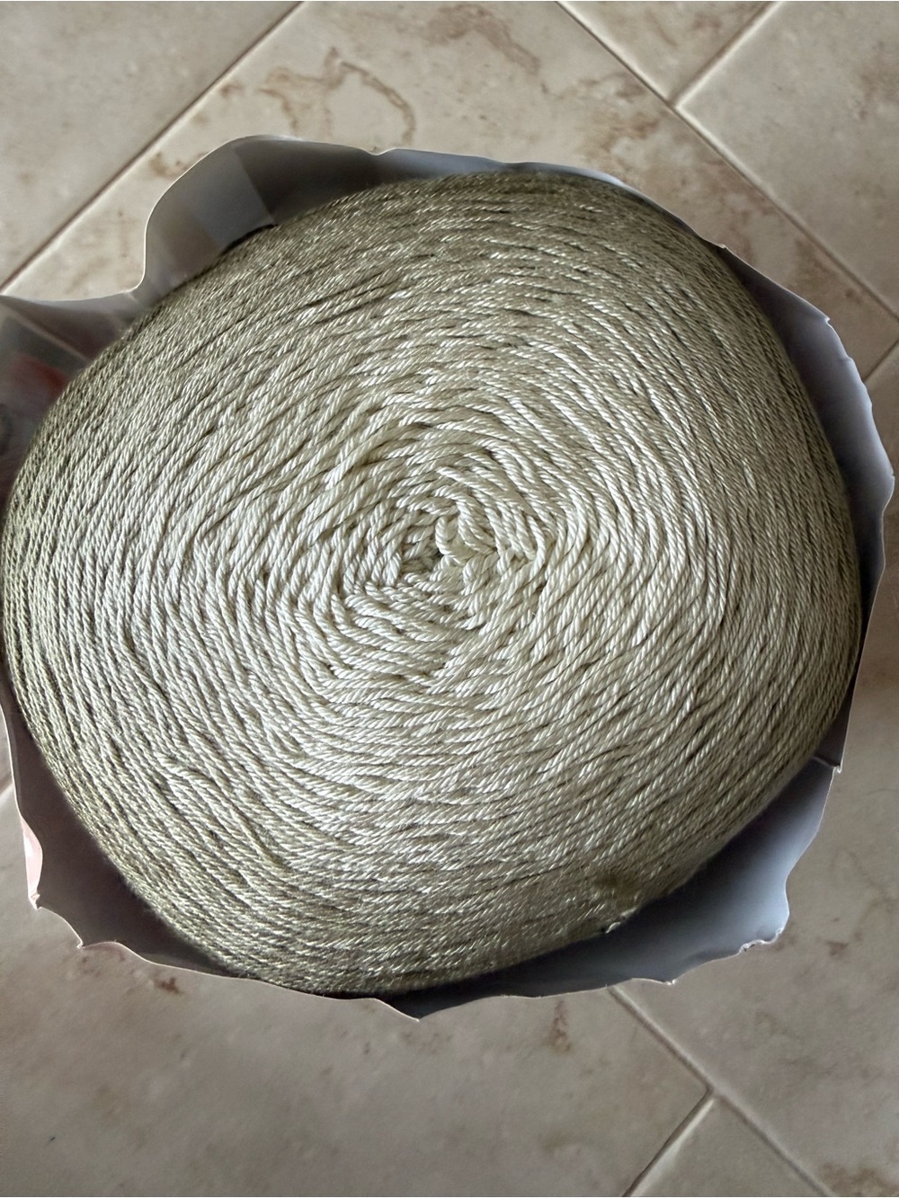 Troyarn Summer Ombre Batik Neutral Cream Microfiber Acrylic Roll